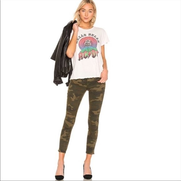 Blank NYC The Reade Skinny Crop Scout Pant Camoflauge Camo Print Jeans 29 - Picture 3 of 15